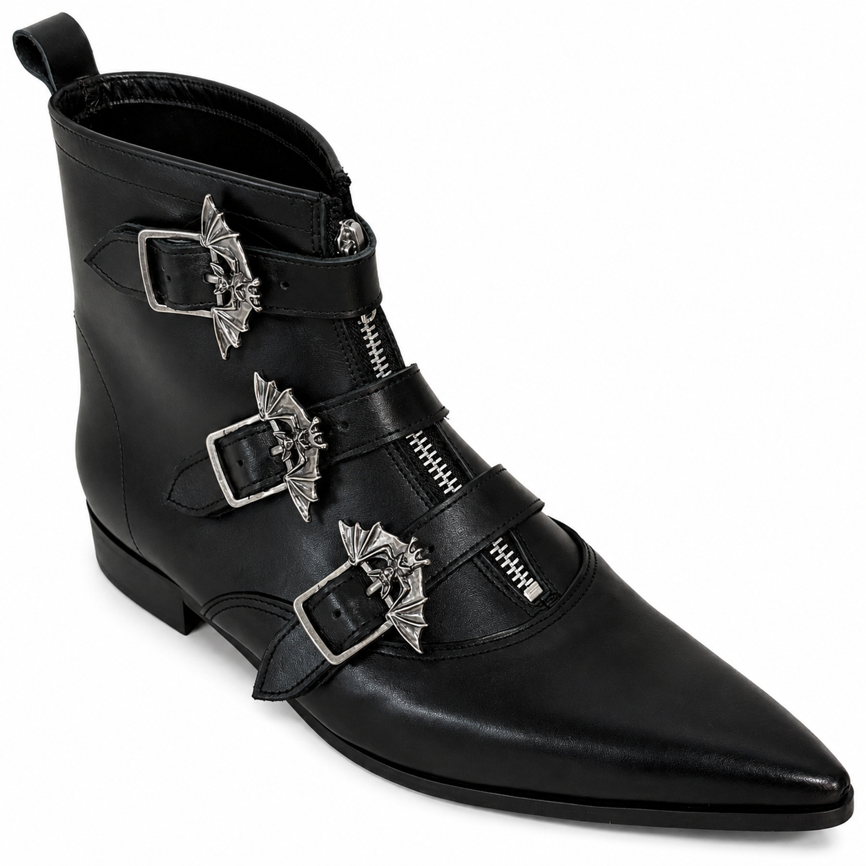 Jace - 3 Bat Buckle Winklepicker