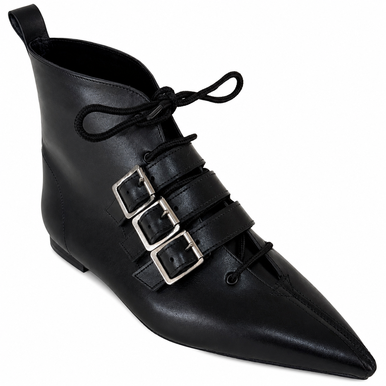 Harley - 3 Buckle Lace up Pike
