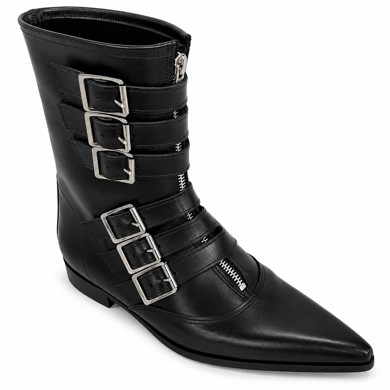 Isaac - 6 Buckle Winklepicker
