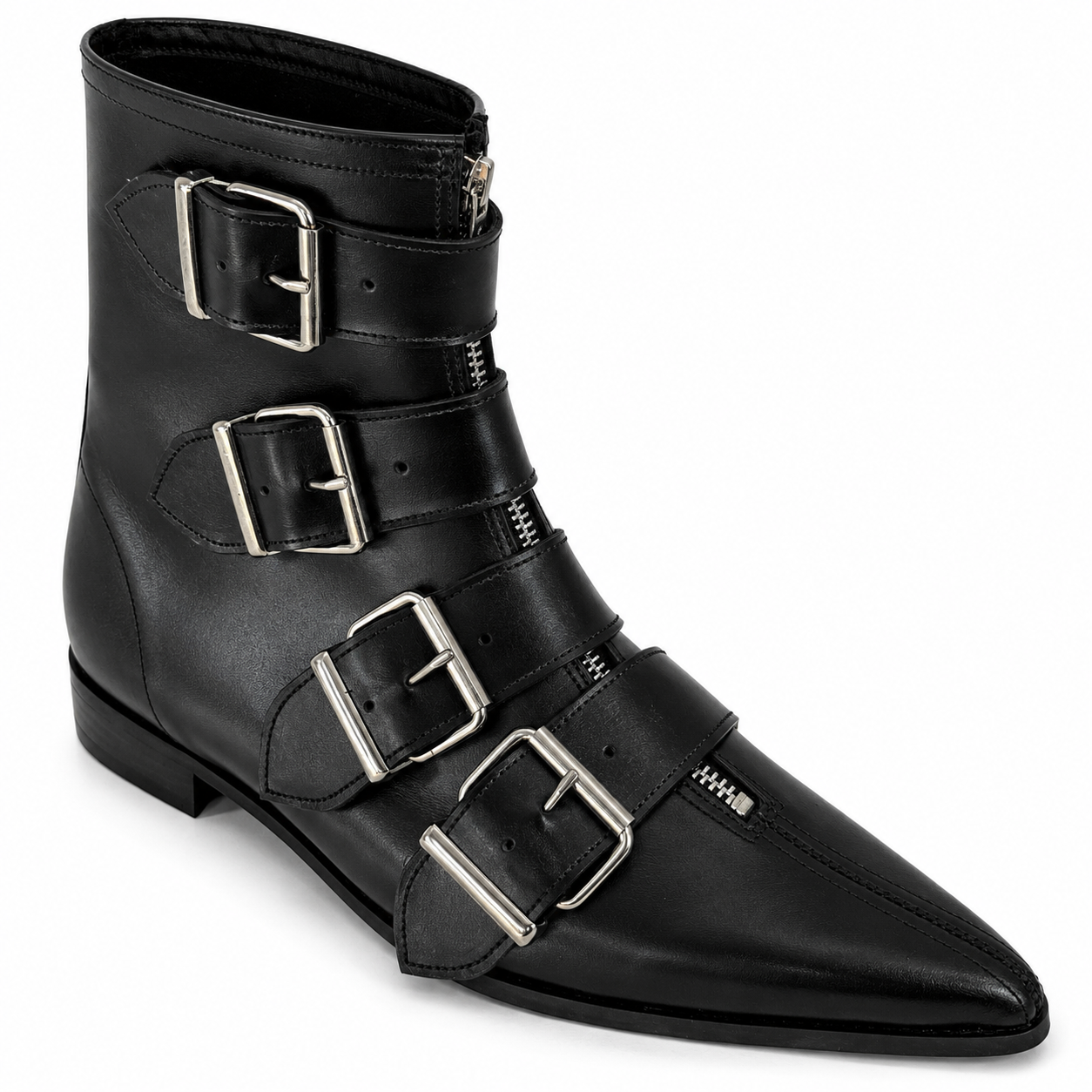 Evie - 4 Grande Buckle Winklepicker