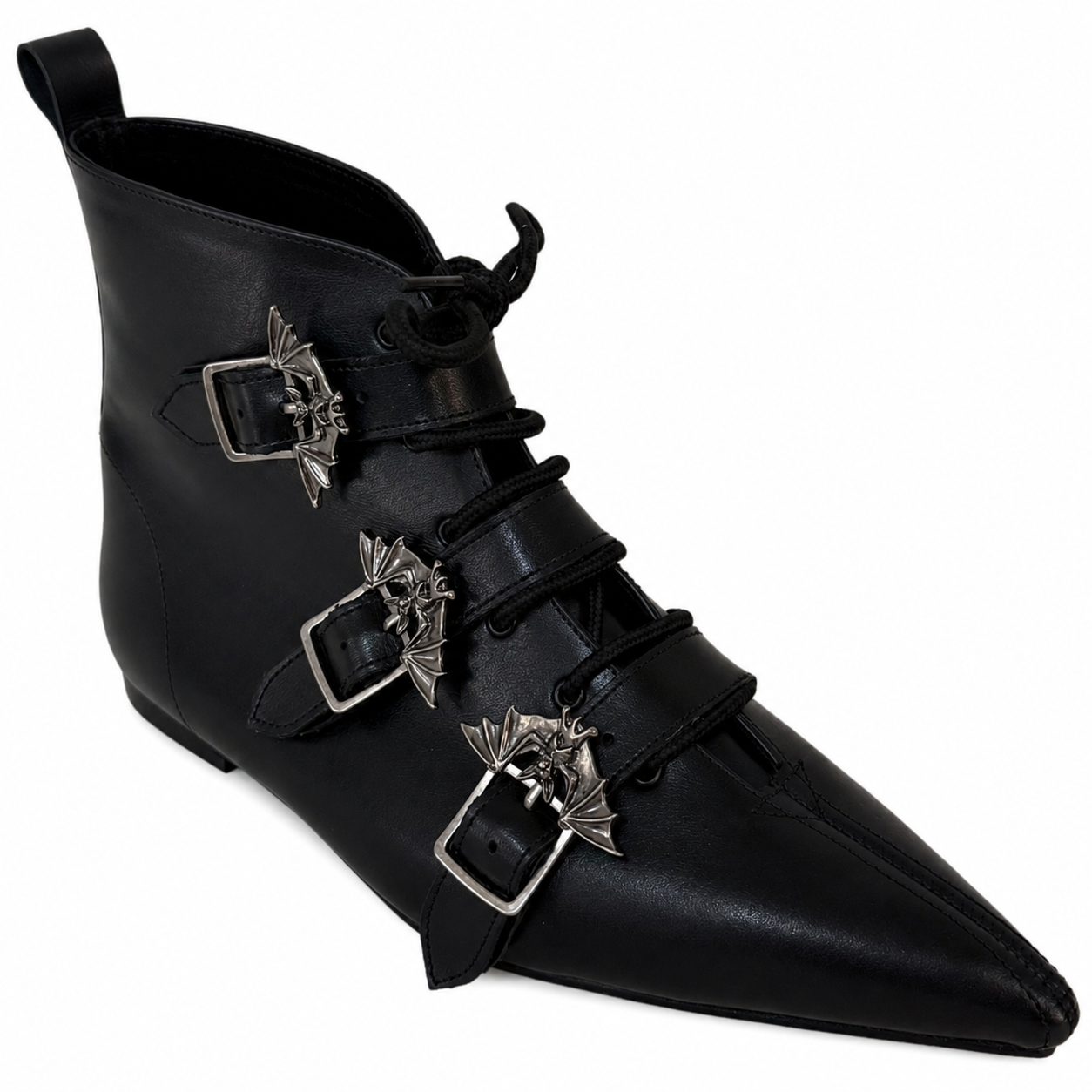 Harley - 3 Bat Buckle Lace Up Pike