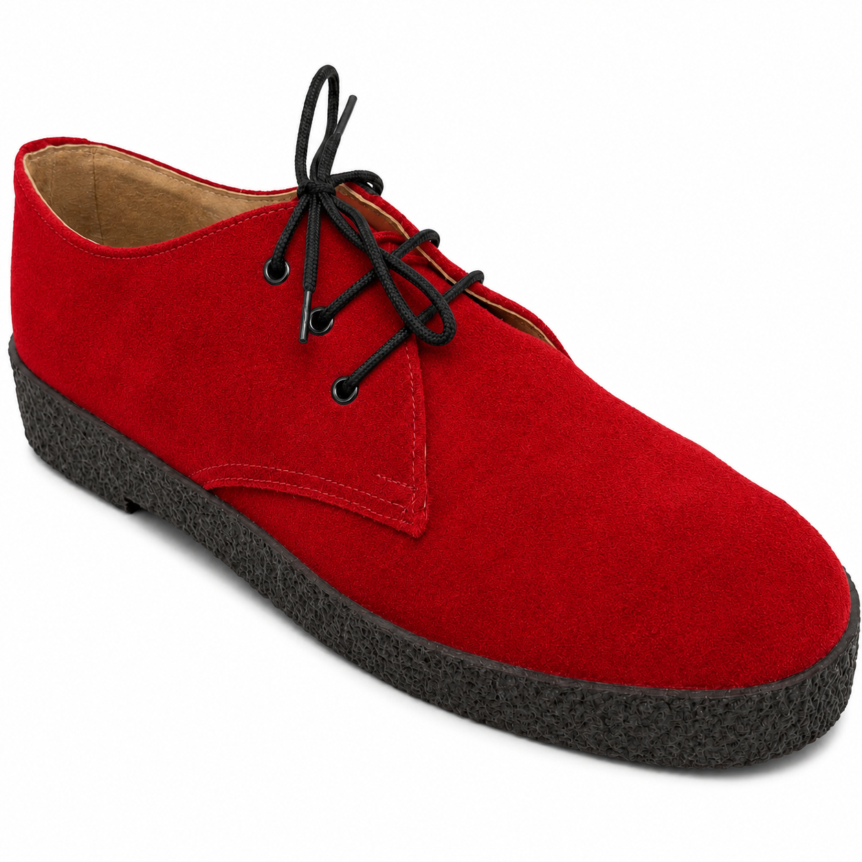 Chukka Shoe - Red Suede