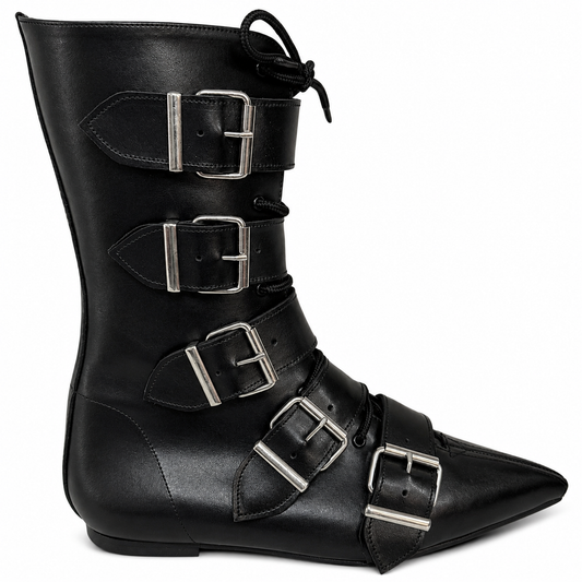 Louie - 5 Grande Buckle Lace Up Pike