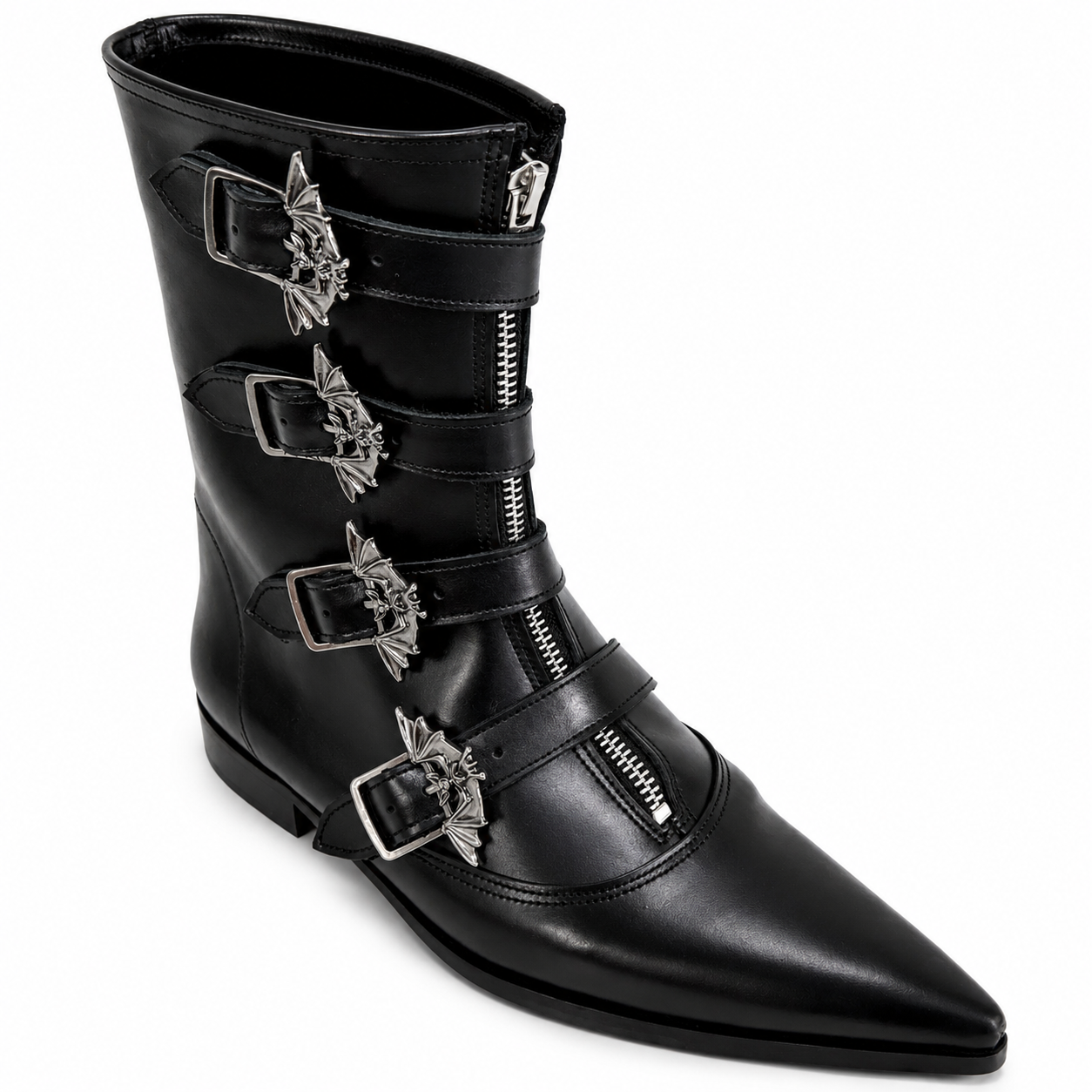 Isaac - 4 Bat Buckle Winklepicker