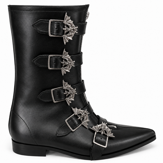 Gabrielle - 5 Bat Buckle Winklepicker