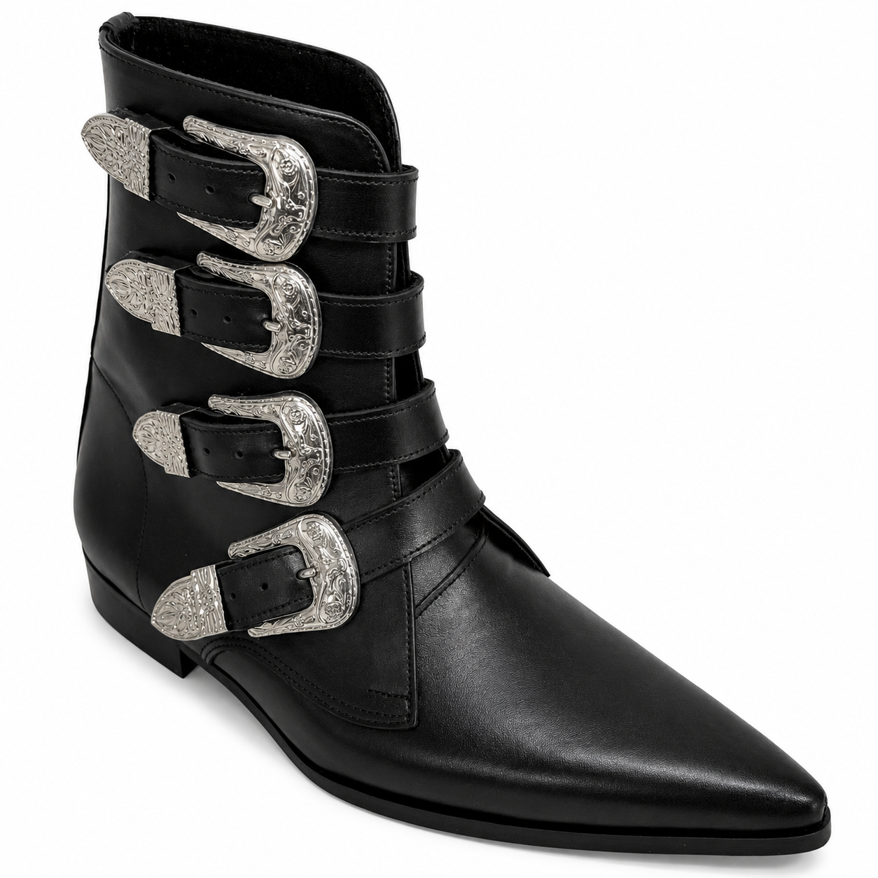 Benjamin - 4 Cowboy Buckle Winklepicker