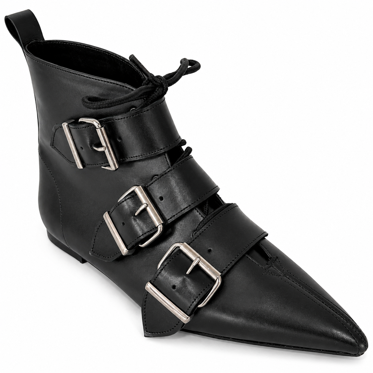 Harley - 3 Grande Buckle Lace Up Pike