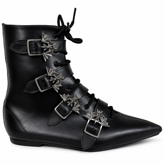 Albie - 4 Bat Buckle Lace Up Pike