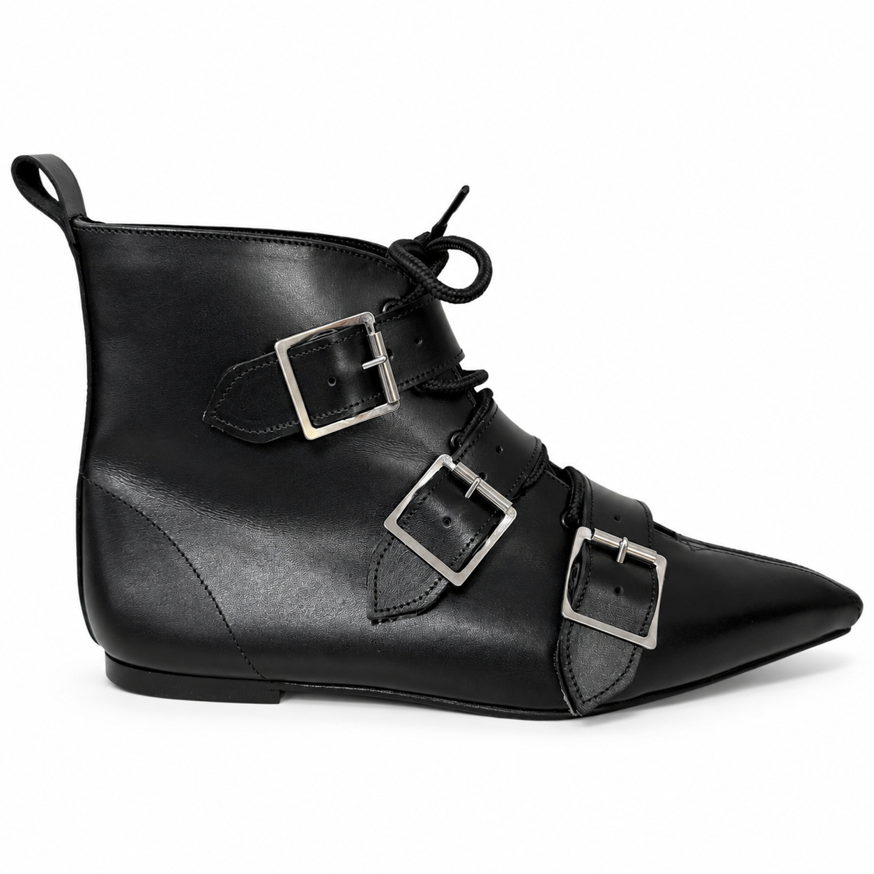 Harley - 3 Big Buckle Lace up Pike