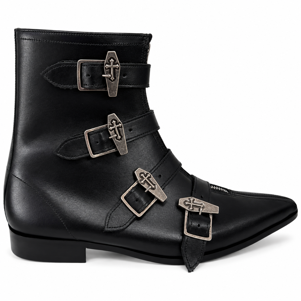 Evie - 4 Coffin Buckle Winklepicker