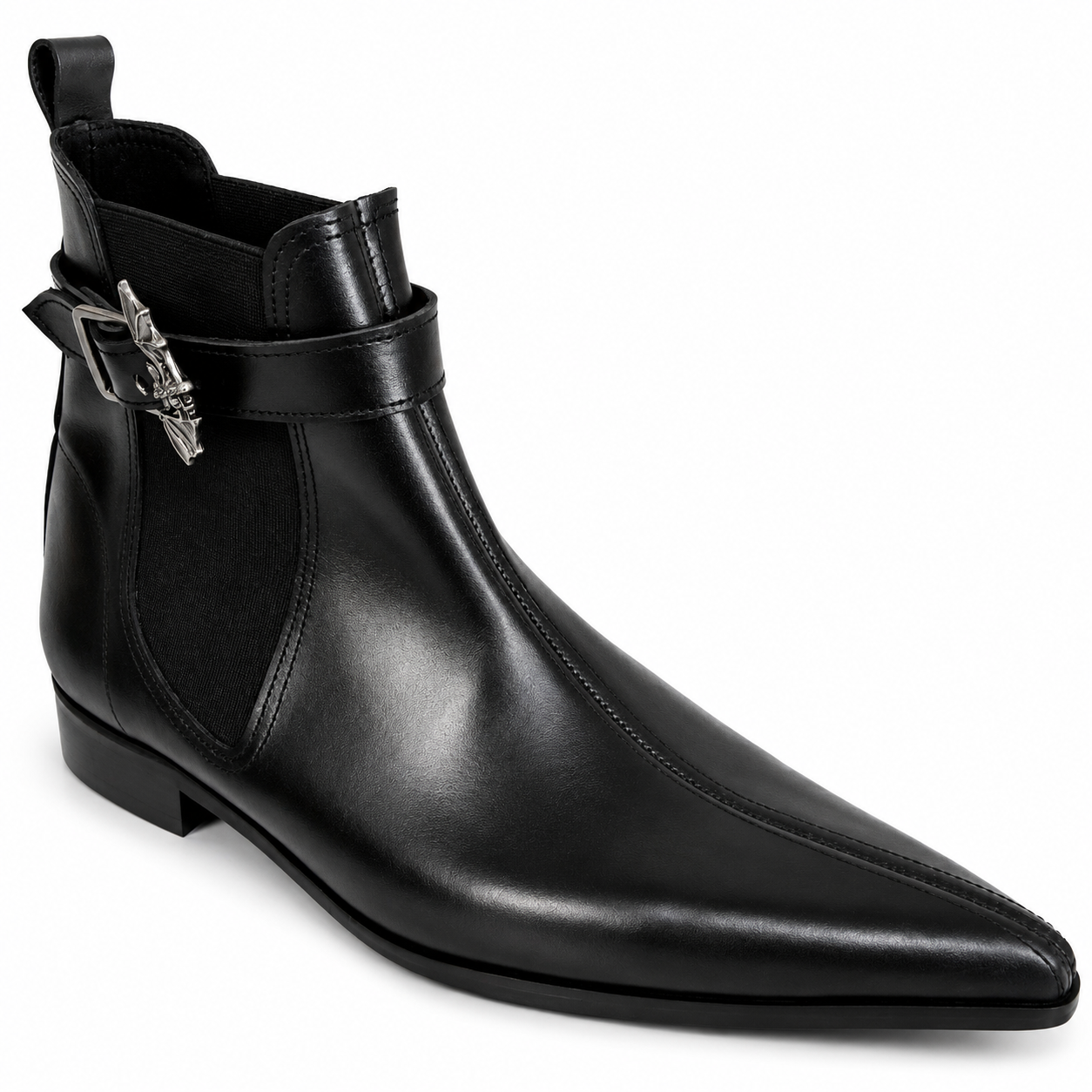 Monica - Chelsea Bat Buckle Winklepicker