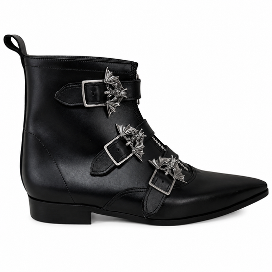 Jace - 3 Bat Buckle Winklepicker