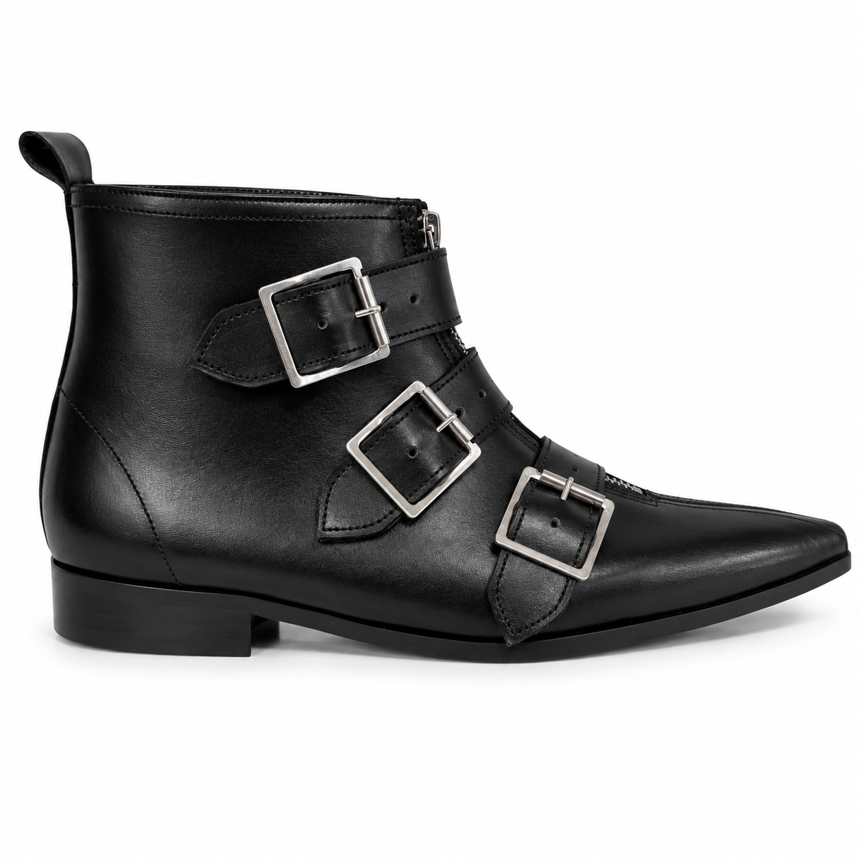 Thea - 3 Big Buckle Winklepicker