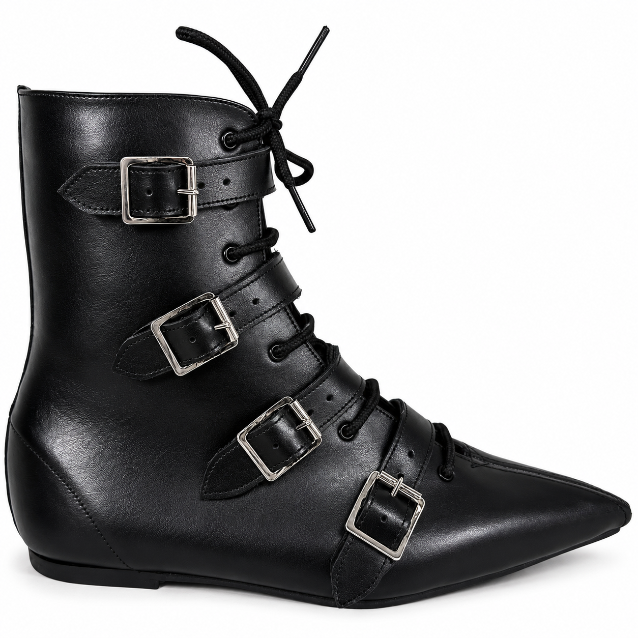 Albie - 4 Buckle Lace Up Pike