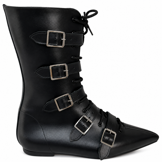 Louie - 5 Buckle Lace Up Pike