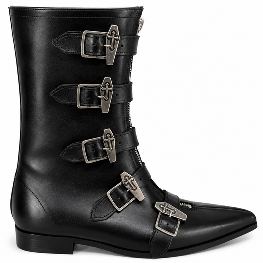 Gabrielle - 5 Coffin Buckle Winklepicker