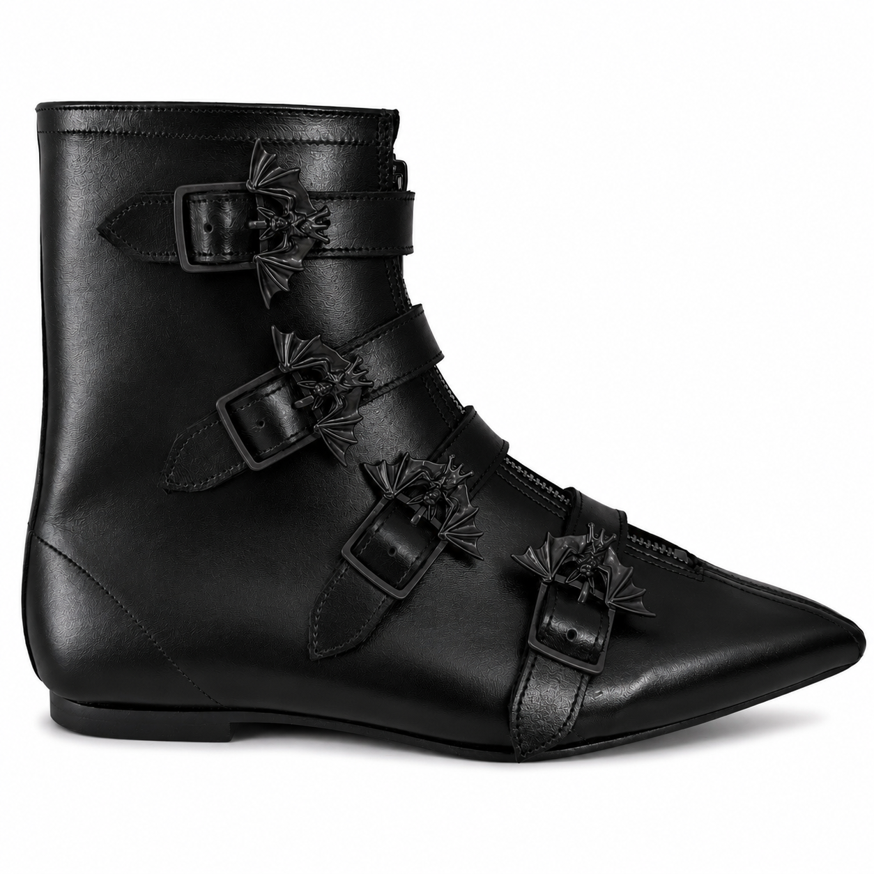 Evie - 4 Bat Buckle Pike (Black Edition)