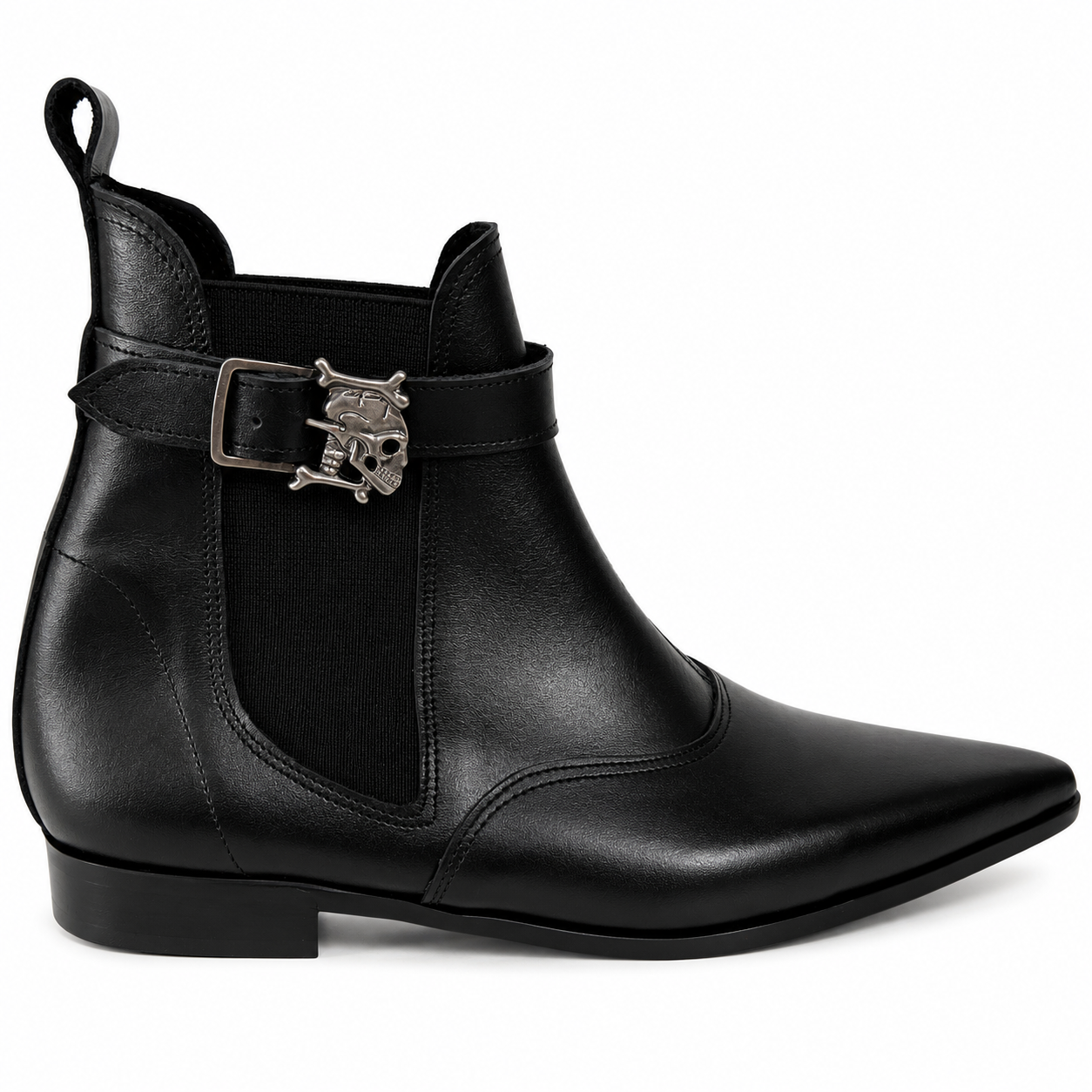 Oliver - Chelsea Skull Buckle Winklepicker
