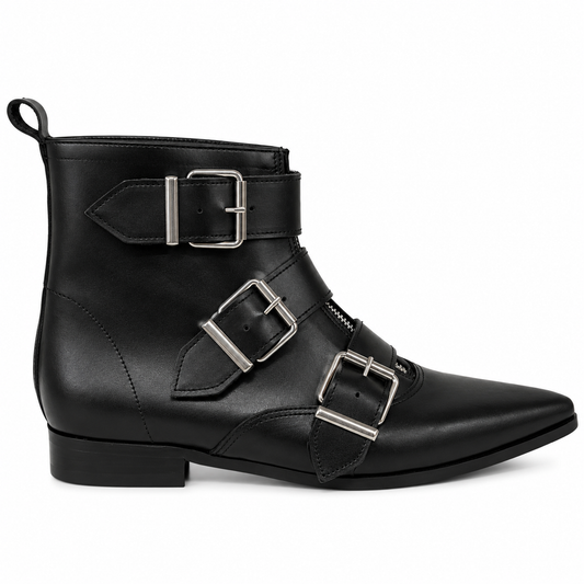 Jace - 3 Grande Buckle Winklepicker