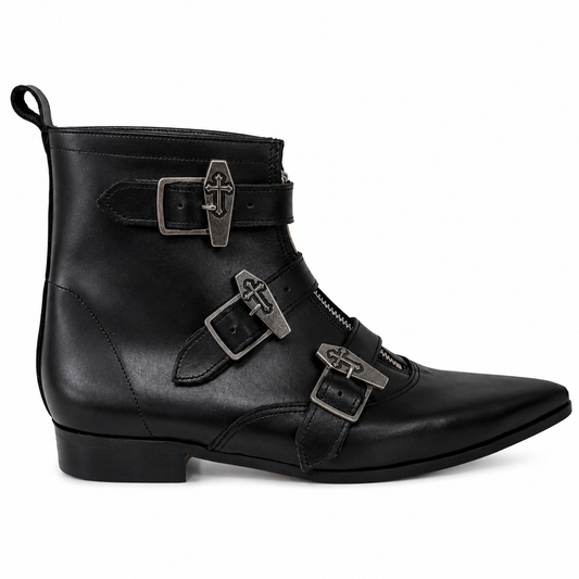 Jace - 3 Coffin Buckle Winklepicker