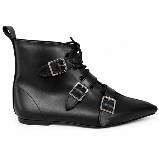 Harley - 3 Individual Buckle Lace Up Pike