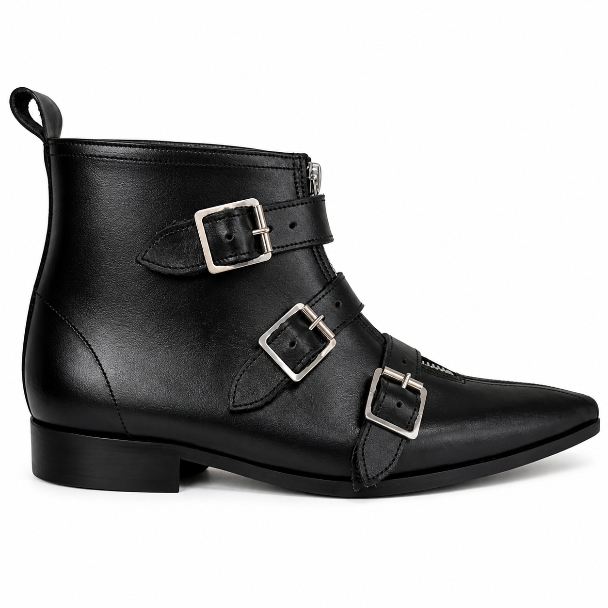 Thea - 3 Individual Buckle Winklepicker