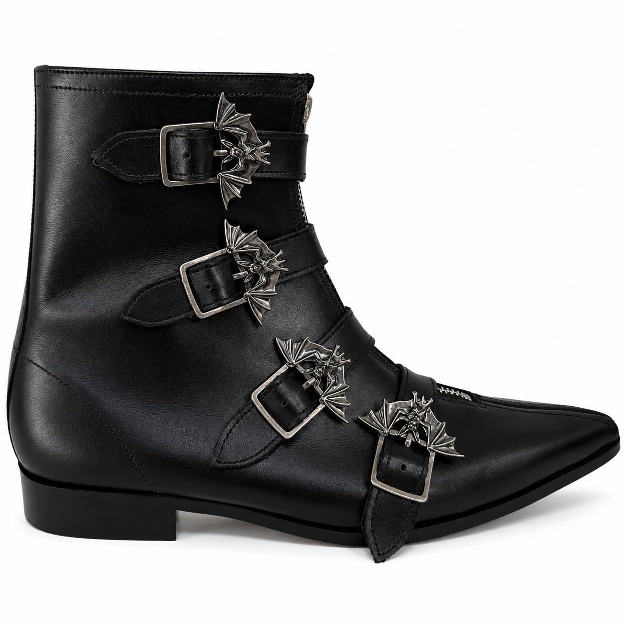 Evie - 4 Bat Buckle Winklepicker