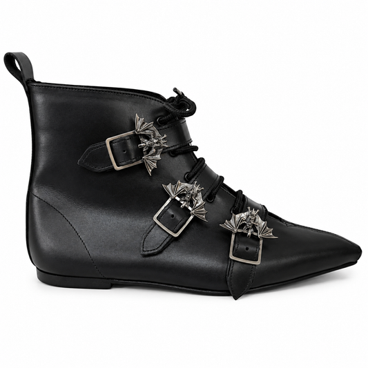 Harley - 3 Bat Buckle Lace Up Pike
