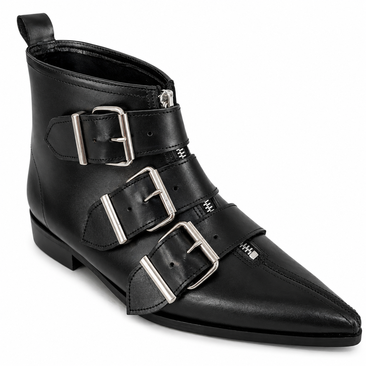 Thea - 3 Grande Buckle Winklepicker
