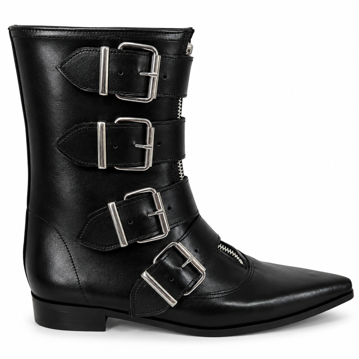 Isaac - 4 Grande Buckle Winklepicker