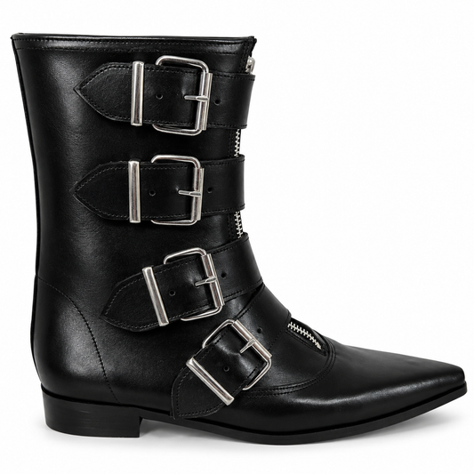 Isaac - 4 Grande Buckle Winklepicker