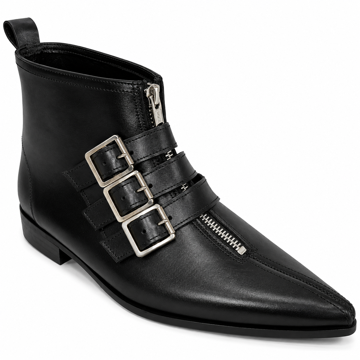 Thea - 3 Buckle Winklepicker