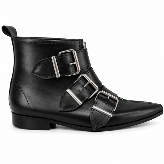 Thea - 3 Grande Buckle Winklepicker