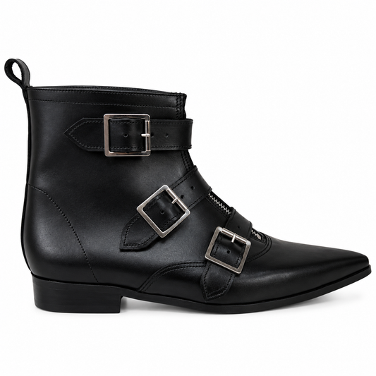 Jace - 3 Big Buckle Winklepicker