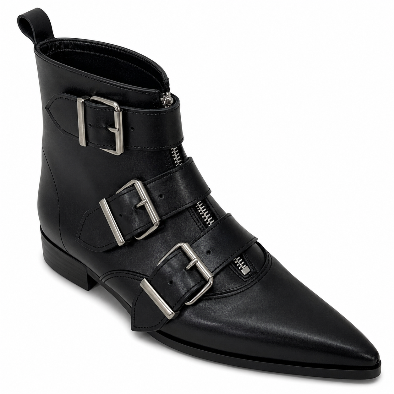 Jace - 3 Grande Buckle Winklepicker