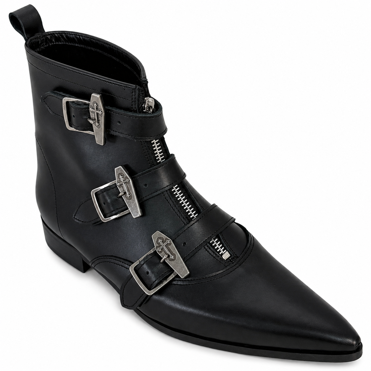 Jace - 3 Coffin Buckle Winklepicker
