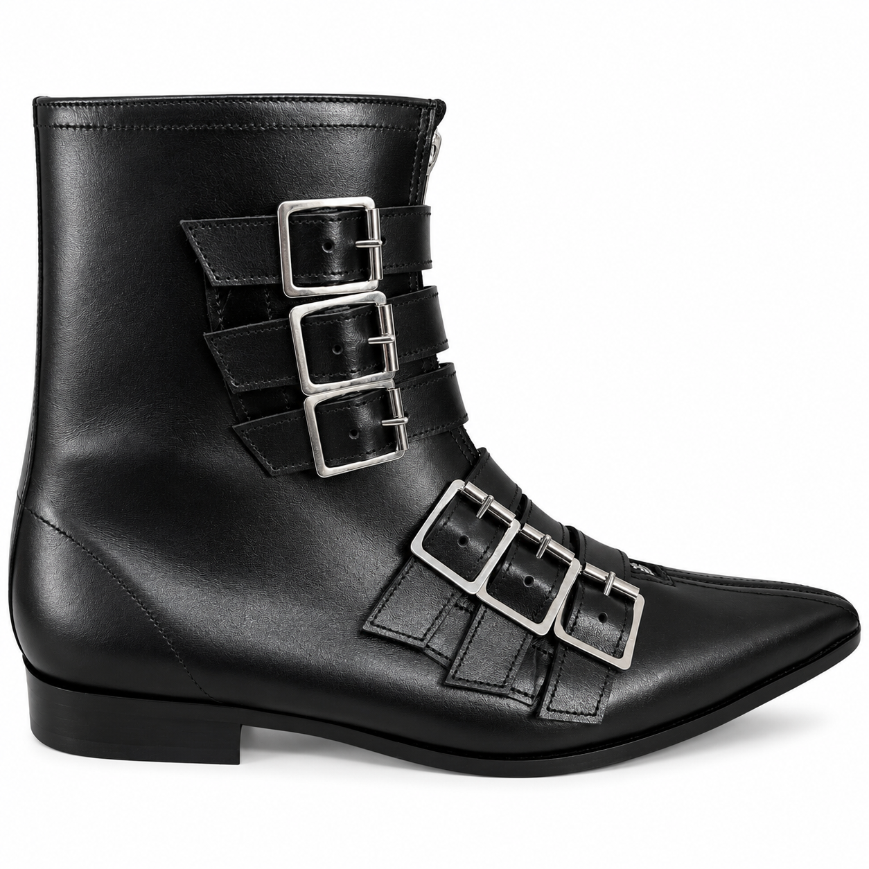 Evie - 6 Buckle Winklepicker