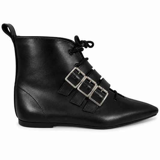 Harley - 3 Buckle Lace up Pike