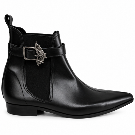 Monica - Chelsea Bat Buckle Winklepicker