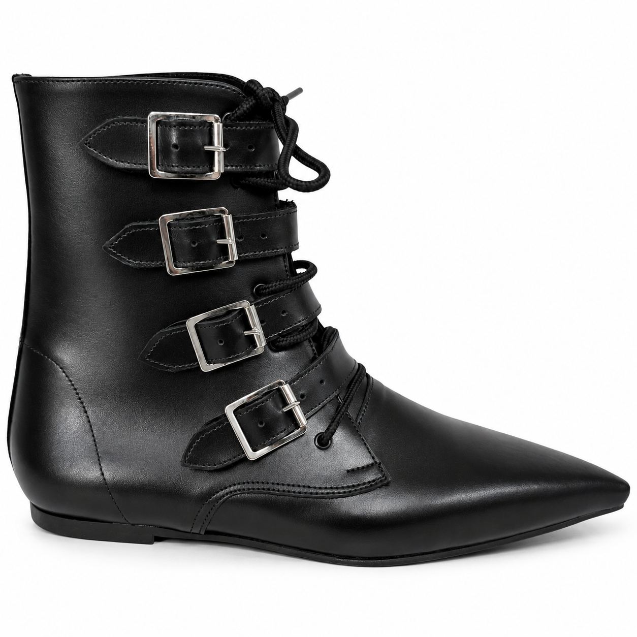 Benjamin - 4 Buckle Lace Up Pike