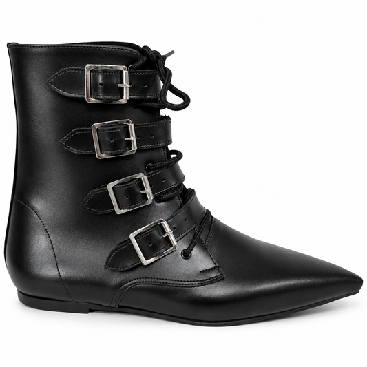 Benjamin - 4 Buckle Lace Up Pike