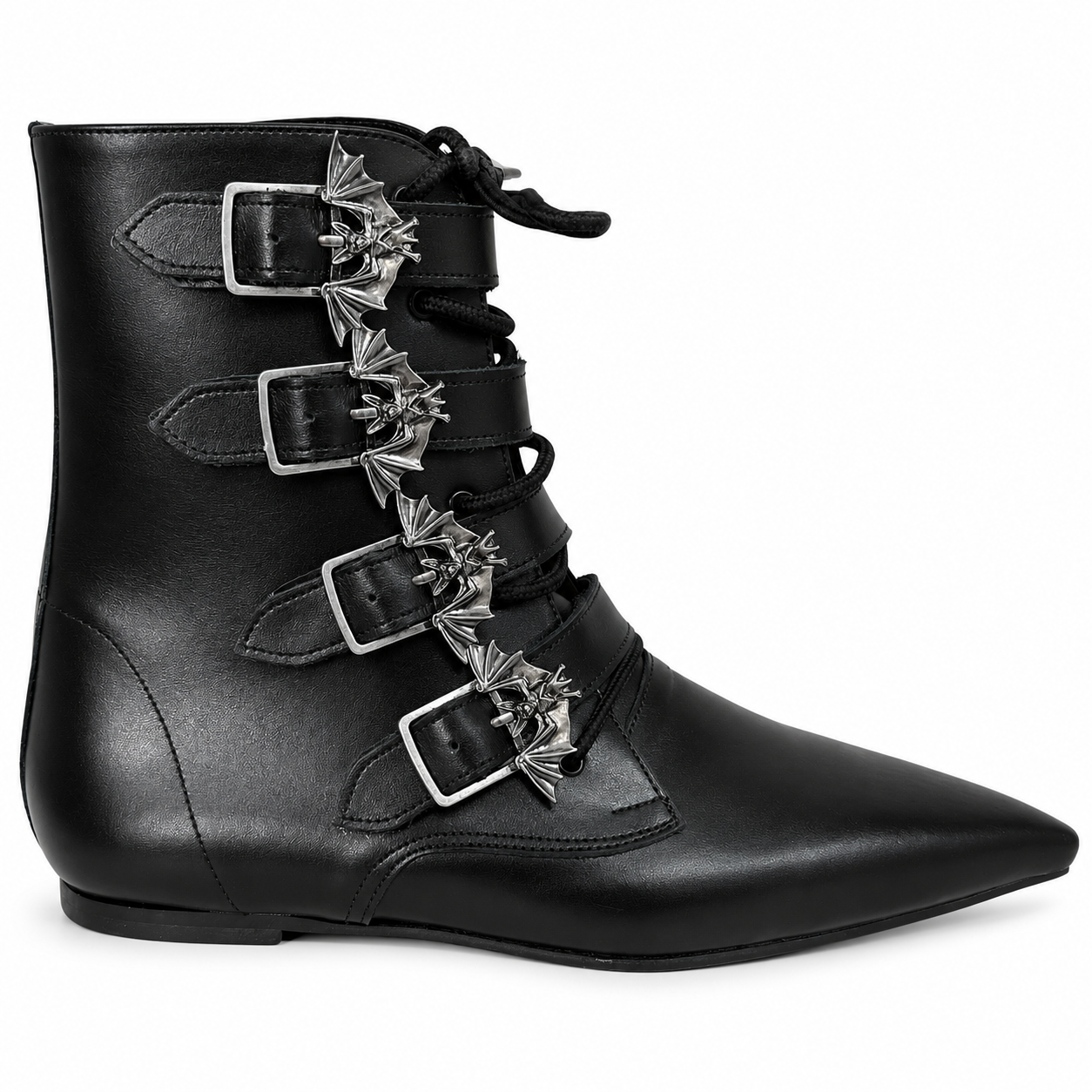 Benjamin - 4 Bat Buckle Lace Up Pike