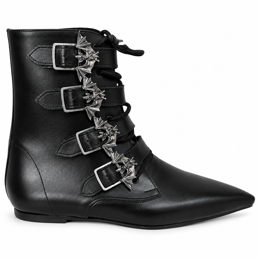 Benjamin - 4 Bat Buckle Lace Up Pike