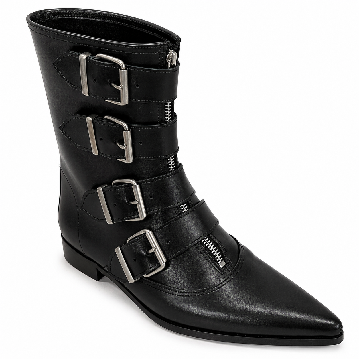 Isaac - 4 Grande Buckle Winklepicker