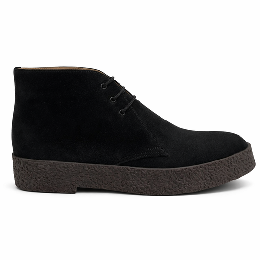 Chukka Boot - Black Suede