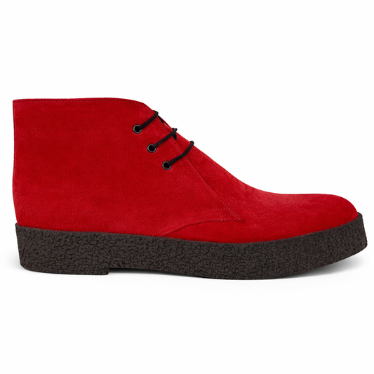 Chukka Boot - Red Suede
