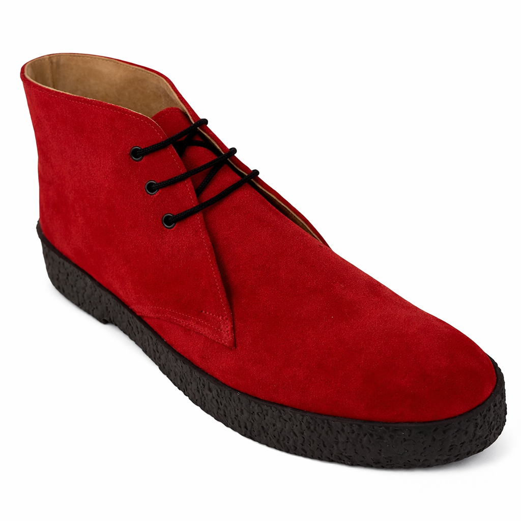 Chukka Boot - Red Suede