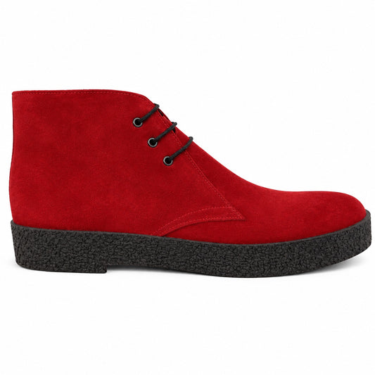 Chukka Boot - Red Suede